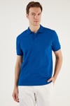 Pamuklu Regular Fit Düğmeli Erkek Polo Yaka T Shirt 5902739 SAKS