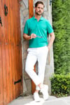 Pamuklu Regular Fit Düğmeli Erkek Polo Yaka T Shirt 5902127 BENETTON