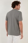 Pamuklu Regular Fit Düğmeli Erkek Polo Yaka T Shirt 5902127 AÇIK HAKİ