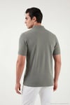 Pamuklu Regular Fit Düğmeli Erkek Polo Yaka T Shirt 5902127 HAKİ