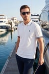 Pamuklu Regular Fit Düğmeli Erkek Polo T Shirt 5904066 BEYAZ