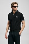 Pamuklu Regular Fit Düğmeli Erkek Polo Yaka T Shirt 111040249 SİYAH