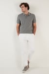 Pamuklu Regular Fit Düğmeli Erkek Polo Yaka T Shirt 5902127 AÇIK HAKİ