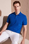 Pamuklu Regular Fit Düğmeli Erkek Polo Yaka T Shirt 5902739 SAKS
