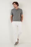Pamuklu Regular Fit Düğmeli Erkek Polo Yaka T Shirt 5902127 AÇIK HAKİ