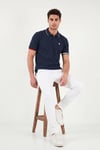 Pamuklu Regular Fit Düğmeli Erkek Polo T Shirt 5904066 LACİVERT