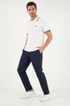 Pamuklu Regular Fit Düğmeli Erkek Polo T Shirt 5904066 BEYAZ