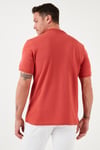 Pamuklu Regular Fit Düğmeli Erkek Polo Yaka T Shirt 5902127 KİREMİT