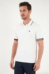 Pamuklu Regular Fit Düğmeli Erkek Polo T Shirt 5904066 BEYAZ