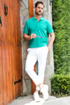 Pamuklu Regular Fit Düğmeli Erkek Polo Yaka T Shirt 5902127 BENETTON
