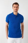 Pamuklu Regular Fit Düğmeli Erkek Polo Yaka T Shirt 5902127 SAKS