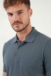 Pamuklu Regular Fit Düğmeli Erkek Polo Yaka T Shirt 5902127 PETROL