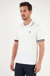 Pamuklu Regular Fit Düğmeli Erkek Polo T Shirt 5904066 BEYAZ