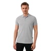 Pamuklu Regular Fit Düğmeli Erkek Polo Yaka T Shirt 5902127 GRİ MELANJ