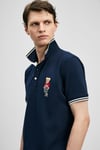 Pamuklu Regular Fit Düğmeli Erkek Polo Yaka T Shirt 111040245 LACİVERT