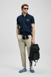 Pamuklu Regular Fit Düğmeli Erkek Polo Yaka T Shirt 111040249 LACİVERT