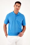 Pamuklu Regular Fit Düğmeli Erkek Polo Yaka T Shirt 5902127 KOYU MAVİ