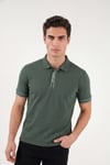 Pamuklu Regular Fit Düğmeli Polo T Shirt Erkek Polo Yaka T Shirt 5904073 NEFTİ