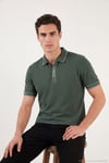 Pamuklu Regular Fit Düğmeli Polo T Shirt Erkek Polo Yaka T Shirt 5904073 NEFTİ