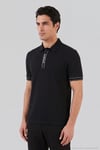 Pamuklu Regular Fit Düğmeli Polo T Shirt Erkek Polo Yaka T Shirt 5904073 SİYAH