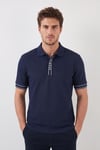 Pamuklu Regular Fit Düğmeli Polo T Shirt Erkek Polo Yaka T Shirt 5904073 İNDİGO