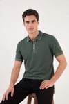 Pamuklu Regular Fit Düğmeli Polo T Shirt Erkek Polo Yaka T Shirt 5904073 NEFTİ