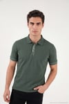 Pamuklu Regular Fit Düğmeli Polo T Shirt Erkek Polo Yaka T Shirt 5904073 NEFTİ