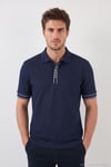 Pamuklu Regular Fit Düğmeli Polo T Shirt Erkek Polo Yaka T Shirt 5904073 İNDİGO