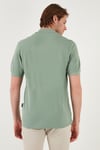 Pamuklu Regular Fit Düğmeli Polo Yaka 5'li Paket Erkek T Shirt 5902127S5 Vişne-Hardal-Benetton-Elma Yeşili-Koyu Mavi