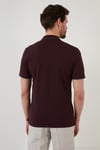 Pamuklu Regular Fit Düğmeli Polo Yaka 5'li Paket Erkek T Shirt 590211827S5 Vişne-Antrasit-Hakisarı-Beyaz-Mavi