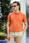 Pamuklu Regular Fit Düğmeli Polo Yaka 4'lü Paket Erkek T Shirt 5902127S4 Beyaz-Tarçın-Benetton-Gül