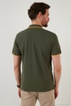 Pamuklu Regular Fit Düğmeli Polo Yaka 3'lü Paket Erkek T Shirt 590211827S3 Siyah-Beyaz-Hakisarı