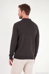 Pamuklu Regular Fit Düğmeli Uzun Kollu Erkek Polo 7024733 KAHVE