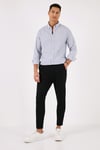 Pamuklu Regular Fit Düğmeli Yaka Erkek Gömlek CF24S116488 SAKS