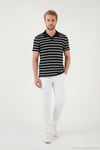 Pamuklu Regular Fit Erkek Polo T Shirt 5904022 SİYAH