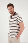 Pamuklu Regular Fit Erkek Polo T Shirt 5904022 KAHVE