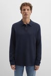 Pamuklu Regular Fit Erkek Polo Yaka Kazak 0710352-70490 KOYU LACIVERT