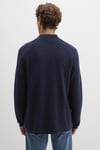 Pamuklu Regular Fit Erkek Polo Yaka Kazak 0710352-70490 KOYU LACIVERT