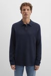 Pamuklu Regular Fit Erkek Polo Yaka Kazak 0710352-70490 KOYU LACIVERT