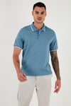 Pamuklu Regular Fit Erkek Polo Yaka T Shirt 5902063 AÇIK MAVİ