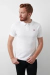 Pamuklu Regular Fit Erkek Polo Yaka T Shirt A0229-0006 BEYAZ