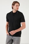 Pamuklu Regular Fit Erkek Polo Yaka T Shirt 5902063 SİYAH