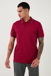 Pamuklu Regular Fit Erkek Polo Yaka T Shirt 5902063 BORDO