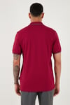 Pamuklu Regular Fit Erkek Polo Yaka T Shirt 5902063 BORDO