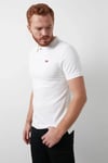 Pamuklu Regular Fit Erkek Polo Yaka T Shirt A0229-0006 BEYAZ