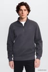Pamuklu Regular Fit Fermuarlı Dik Yaka Erkek Sweat L2520312 003 ANTRASİT