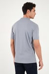 Pamuklu Regular Fit Fermuarlı Erkek Polo Yaka T Shirt 5902738 AÇIK GRİ