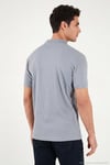 Pamuklu Regular Fit Fermuarlı Erkek Polo Yaka T Shirt 5902738 AÇIK GRİ
