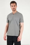 Pamuklu Regular Fit Fermuarlı Erkek Polo Yaka T Shirt 5902738 AÇIK HAKİ