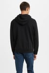 Pamuklu Regular Fit Fermuarlı Kapüşonlu Erkek Sweat A4915-0001 SİYAH